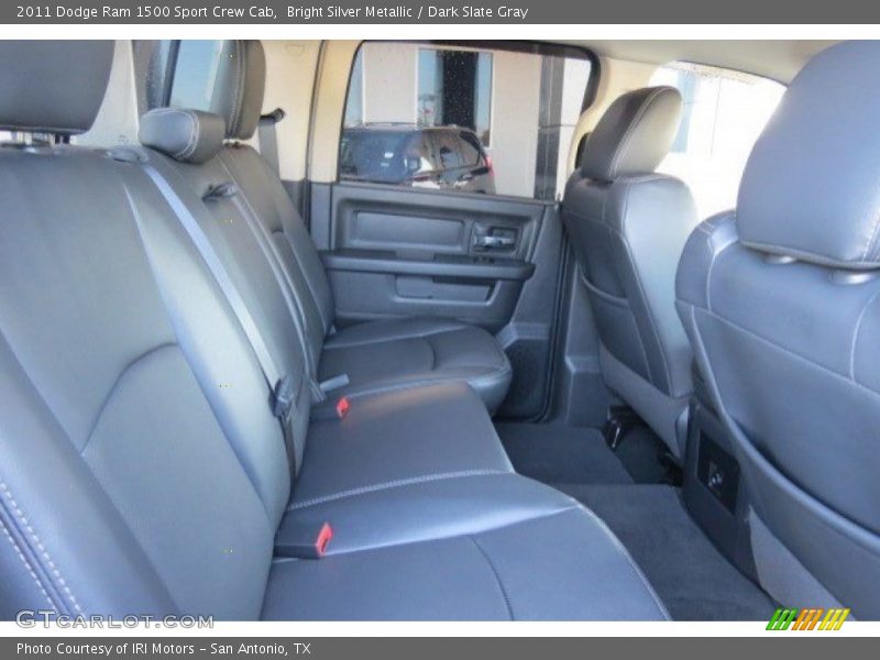 Bright Silver Metallic / Dark Slate Gray 2011 Dodge Ram 1500 Sport Crew Cab