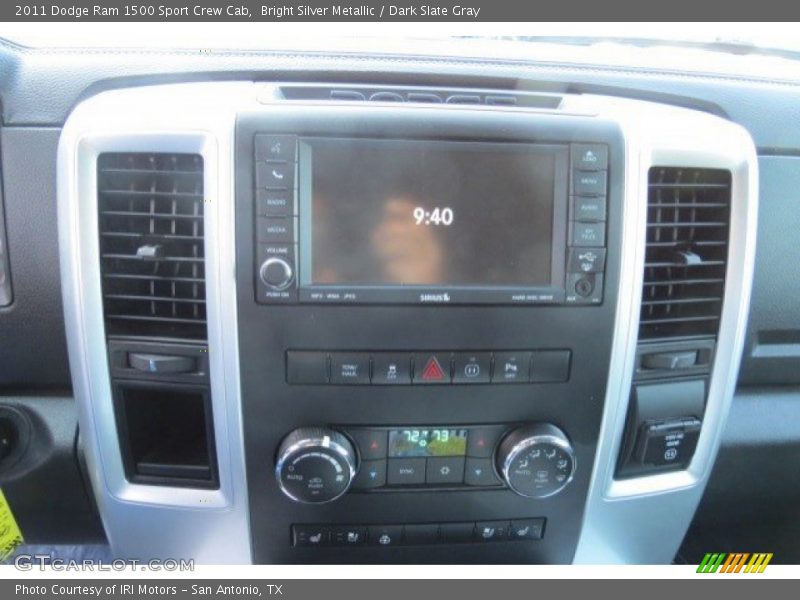 Bright Silver Metallic / Dark Slate Gray 2011 Dodge Ram 1500 Sport Crew Cab
