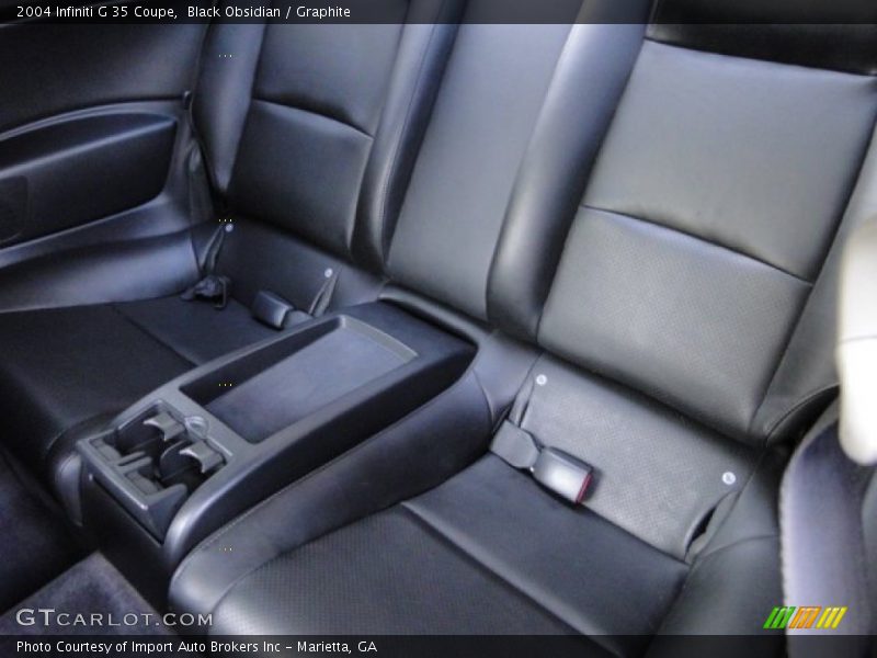 Black Obsidian / Graphite 2004 Infiniti G 35 Coupe