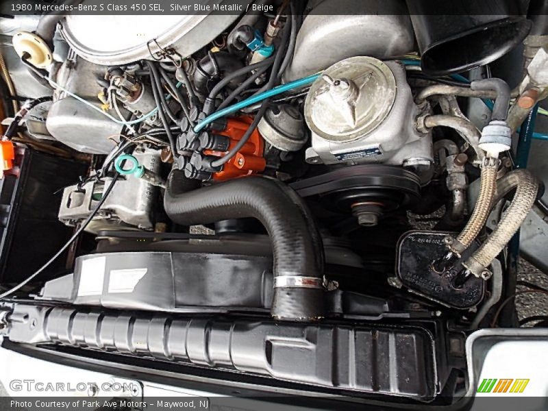 Silver Blue Metallic / Beige 1980 Mercedes-Benz S Class 450 SEL