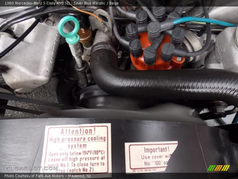 Silver Blue Metallic / Beige 1980 Mercedes-Benz S Class 450 SEL