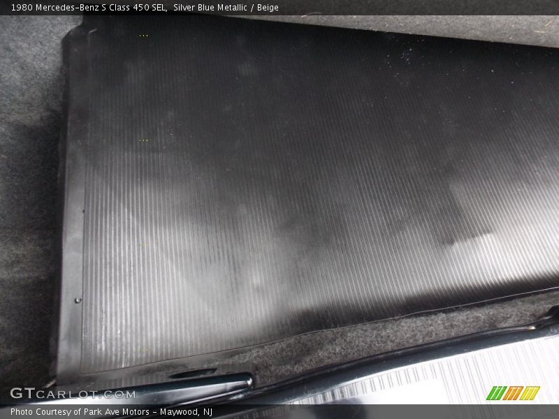 Silver Blue Metallic / Beige 1980 Mercedes-Benz S Class 450 SEL