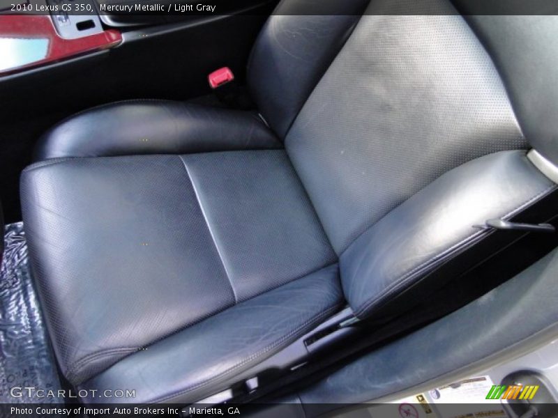 Mercury Metallic / Light Gray 2010 Lexus GS 350