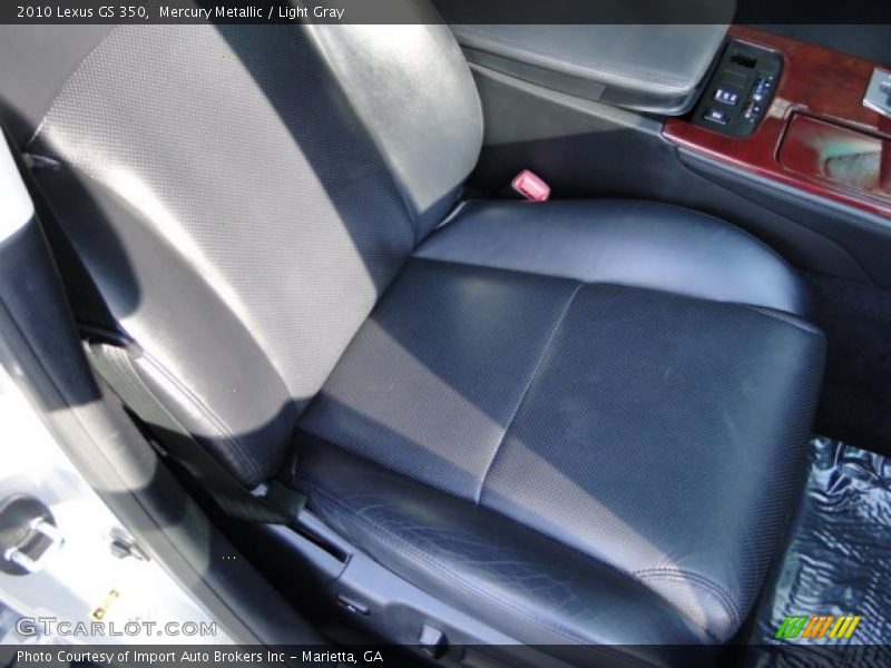 Mercury Metallic / Light Gray 2010 Lexus GS 350