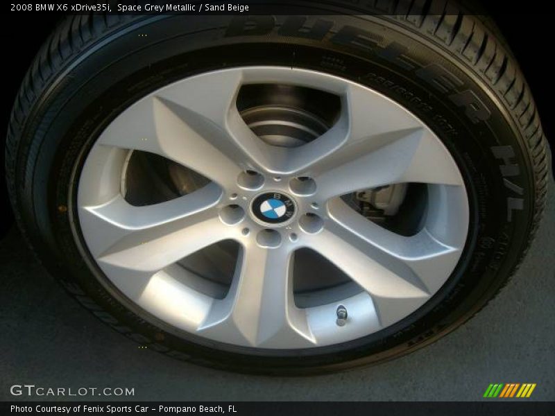 Space Grey Metallic / Sand Beige 2008 BMW X6 xDrive35i