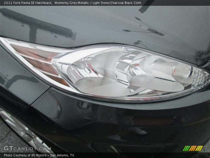 Monterey Grey Metallic / Light Stone/Charcoal Black Cloth 2011 Ford Fiesta SE Hatchback