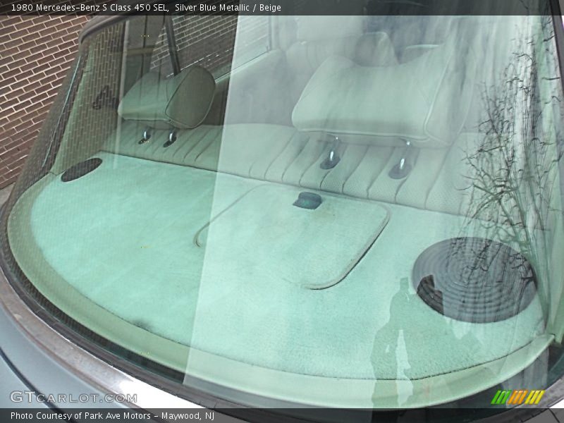 Silver Blue Metallic / Beige 1980 Mercedes-Benz S Class 450 SEL