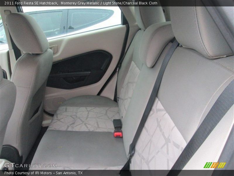 Monterey Grey Metallic / Light Stone/Charcoal Black Cloth 2011 Ford Fiesta SE Hatchback