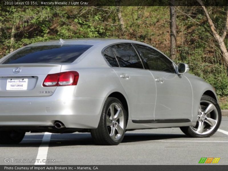 Mercury Metallic / Light Gray 2010 Lexus GS 350