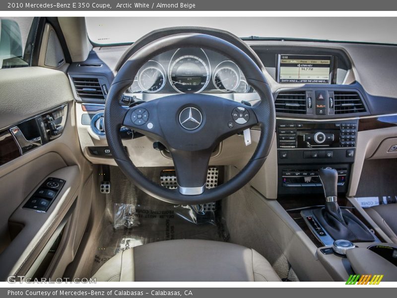 Dashboard of 2010 E 350 Coupe