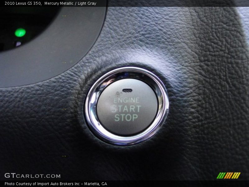 Mercury Metallic / Light Gray 2010 Lexus GS 350