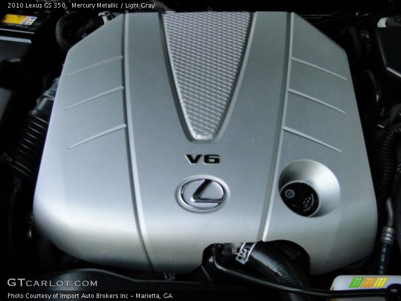 Mercury Metallic / Light Gray 2010 Lexus GS 350