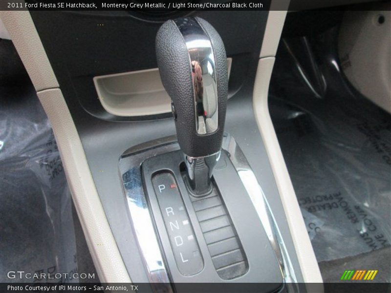 Monterey Grey Metallic / Light Stone/Charcoal Black Cloth 2011 Ford Fiesta SE Hatchback