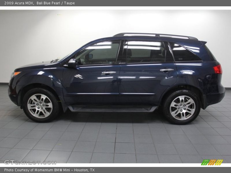 Bali Blue Pearl / Taupe 2009 Acura MDX