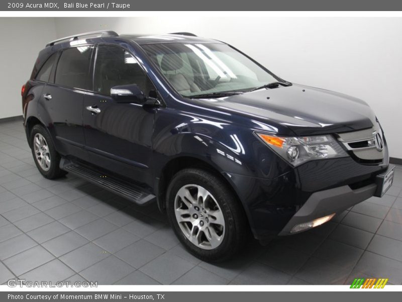 Bali Blue Pearl / Taupe 2009 Acura MDX