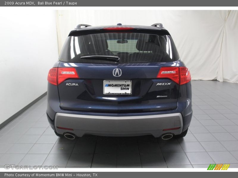 Bali Blue Pearl / Taupe 2009 Acura MDX