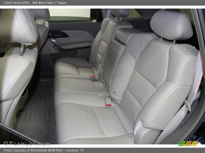 Rear Seat of 2009 MDX 