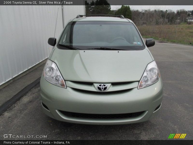 Silver Pine Mica / Taupe 2006 Toyota Sienna CE