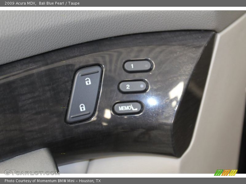 Bali Blue Pearl / Taupe 2009 Acura MDX