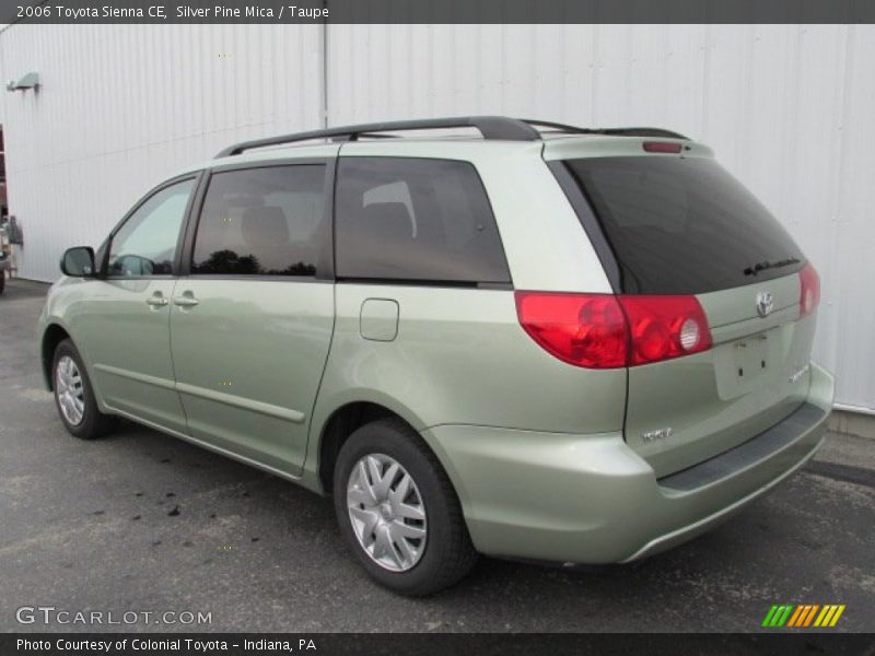 Silver Pine Mica / Taupe 2006 Toyota Sienna CE