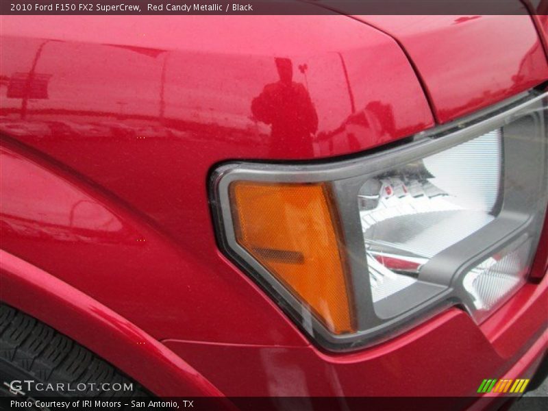 Red Candy Metallic / Black 2010 Ford F150 FX2 SuperCrew