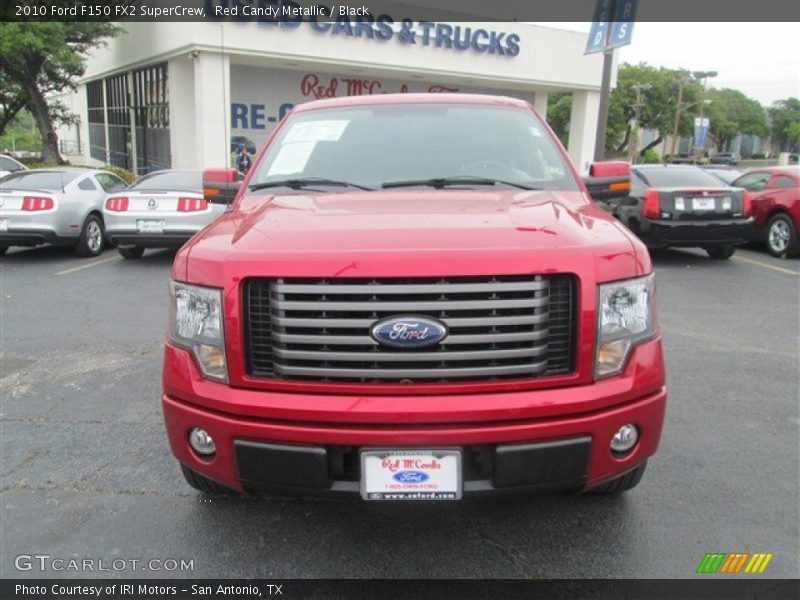 Red Candy Metallic / Black 2010 Ford F150 FX2 SuperCrew