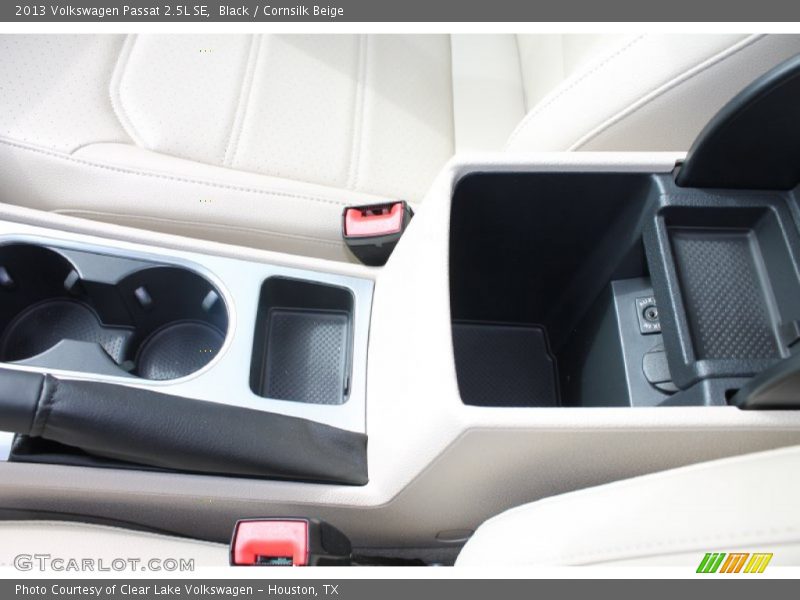 Black / Cornsilk Beige 2013 Volkswagen Passat 2.5L SE