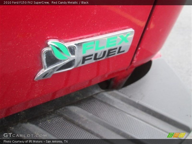 Red Candy Metallic / Black 2010 Ford F150 FX2 SuperCrew