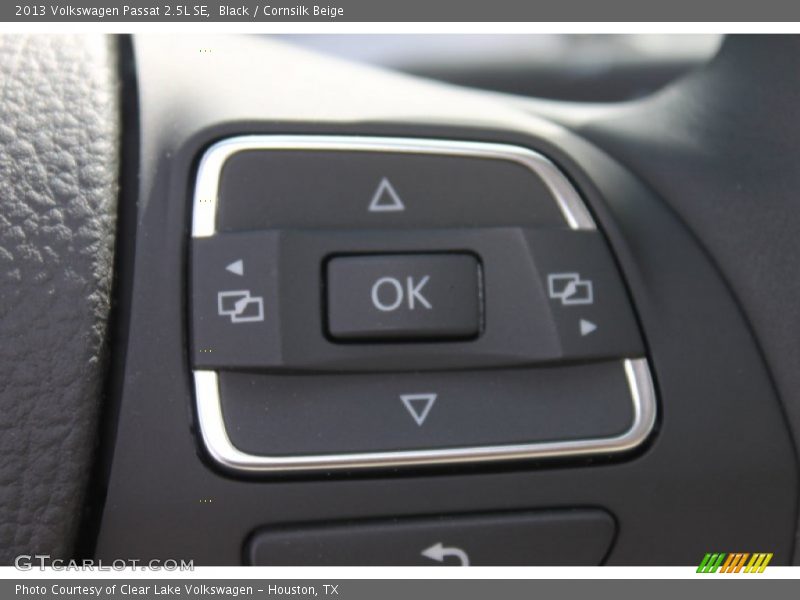 Black / Cornsilk Beige 2013 Volkswagen Passat 2.5L SE