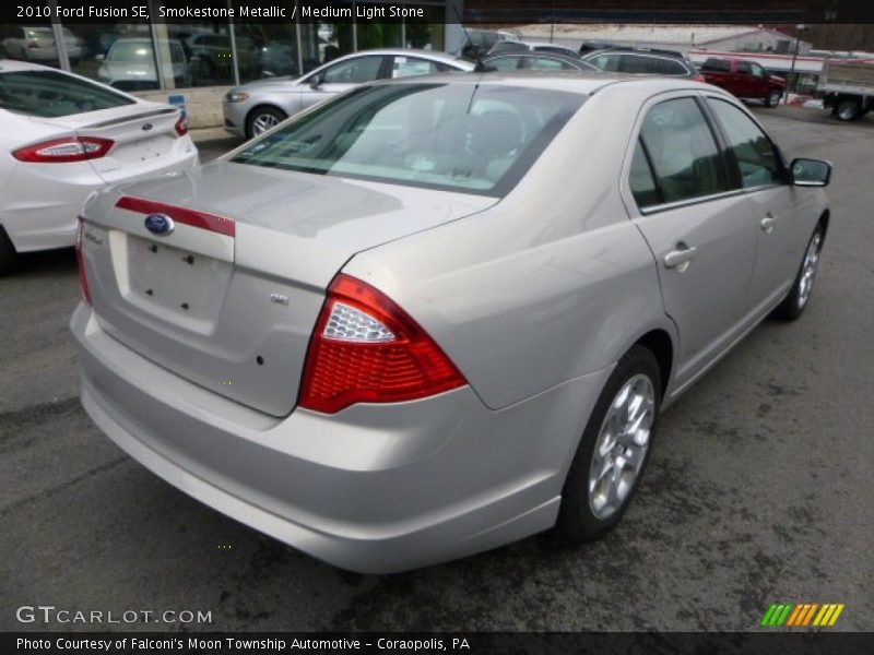 Smokestone Metallic / Medium Light Stone 2010 Ford Fusion SE