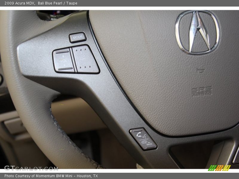Bali Blue Pearl / Taupe 2009 Acura MDX