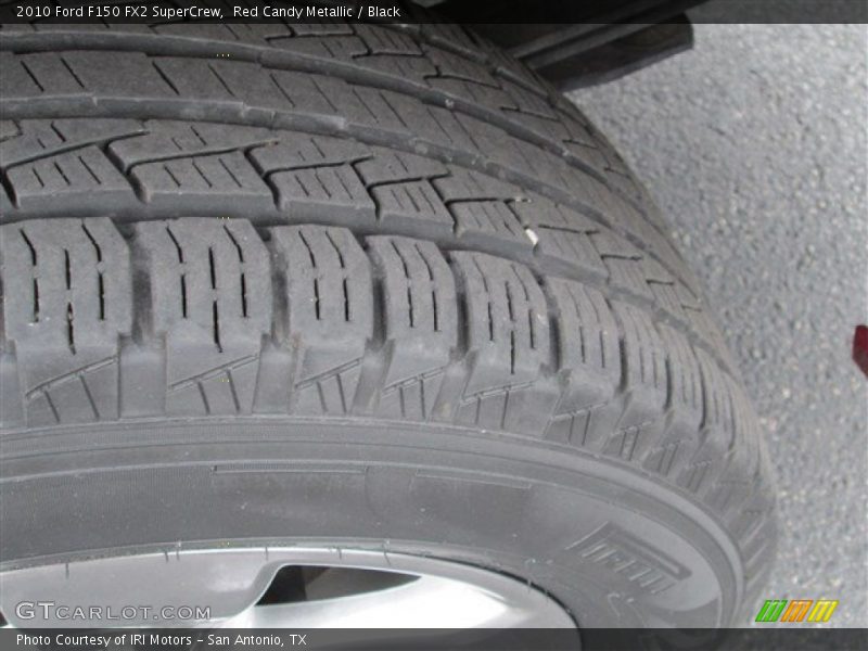 Red Candy Metallic / Black 2010 Ford F150 FX2 SuperCrew