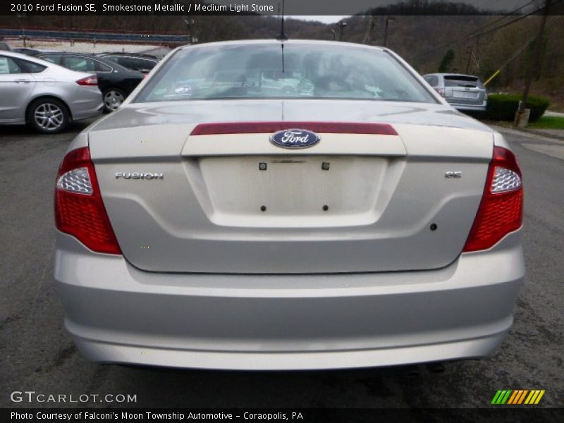 Smokestone Metallic / Medium Light Stone 2010 Ford Fusion SE