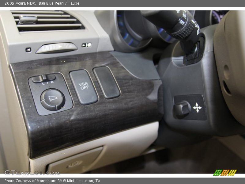 Bali Blue Pearl / Taupe 2009 Acura MDX