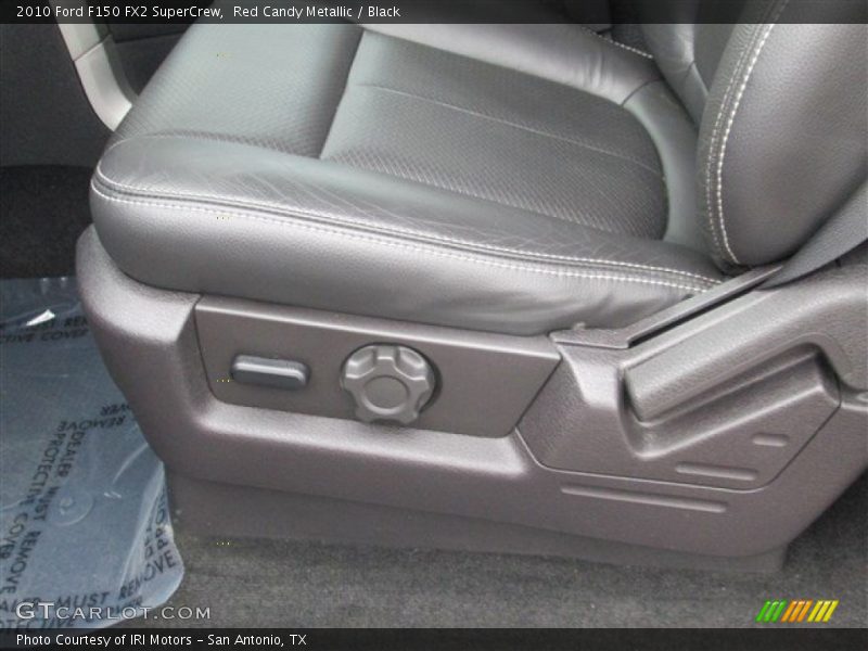 Front Seat of 2010 F150 FX2 SuperCrew