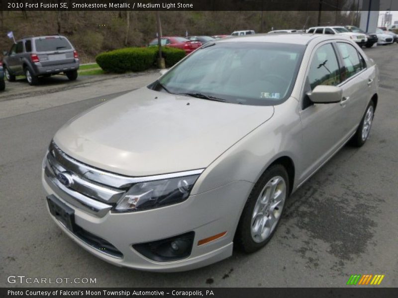 Smokestone Metallic / Medium Light Stone 2010 Ford Fusion SE