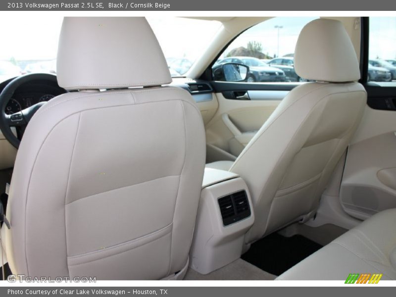 Black / Cornsilk Beige 2013 Volkswagen Passat 2.5L SE