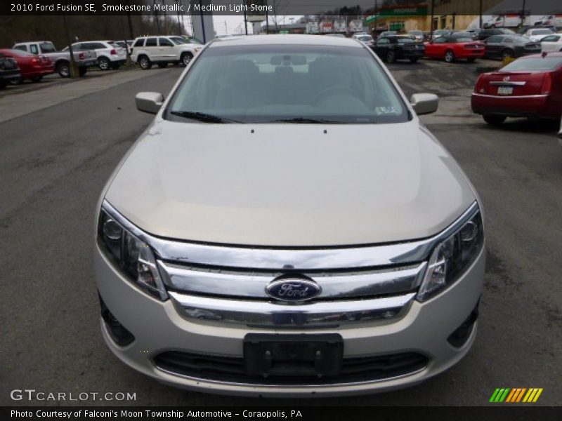 Smokestone Metallic / Medium Light Stone 2010 Ford Fusion SE