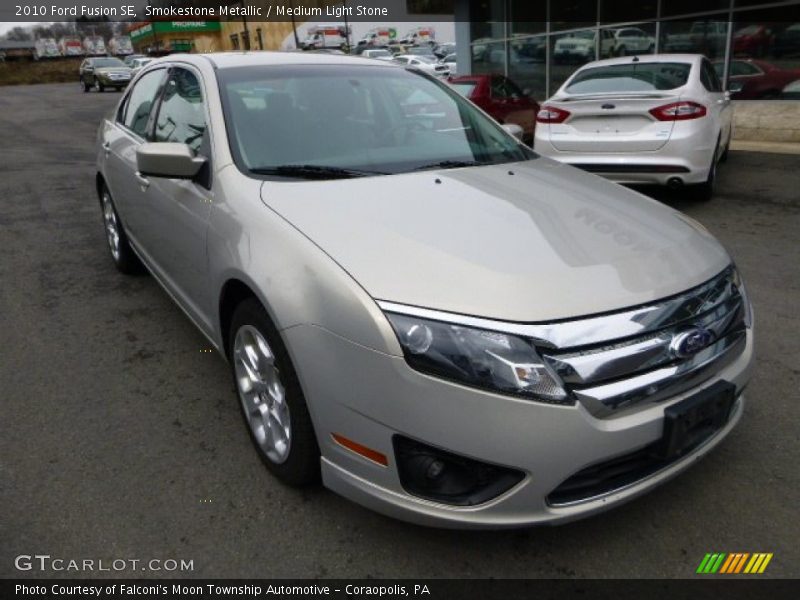 Smokestone Metallic / Medium Light Stone 2010 Ford Fusion SE