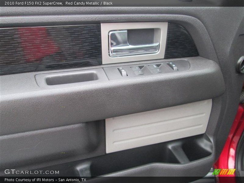 Red Candy Metallic / Black 2010 Ford F150 FX2 SuperCrew
