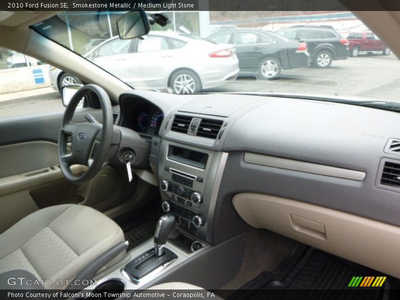 Smokestone Metallic / Medium Light Stone 2010 Ford Fusion SE