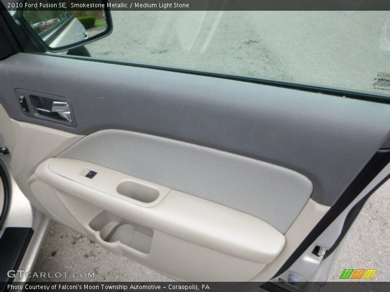 Smokestone Metallic / Medium Light Stone 2010 Ford Fusion SE