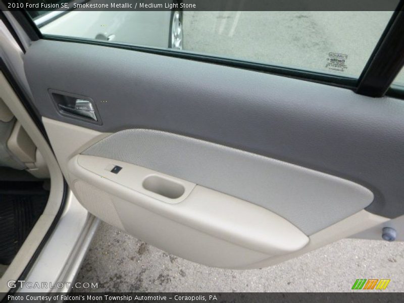 Smokestone Metallic / Medium Light Stone 2010 Ford Fusion SE