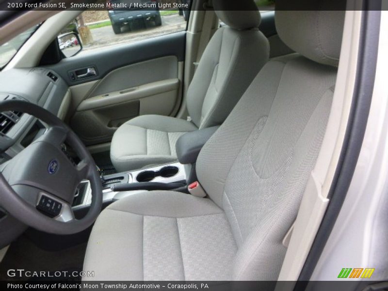 Smokestone Metallic / Medium Light Stone 2010 Ford Fusion SE