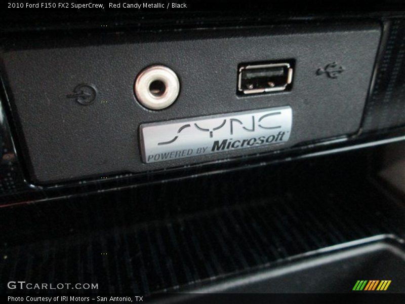 Red Candy Metallic / Black 2010 Ford F150 FX2 SuperCrew