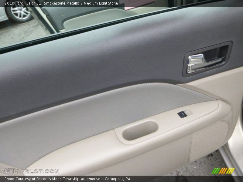 Smokestone Metallic / Medium Light Stone 2010 Ford Fusion SE
