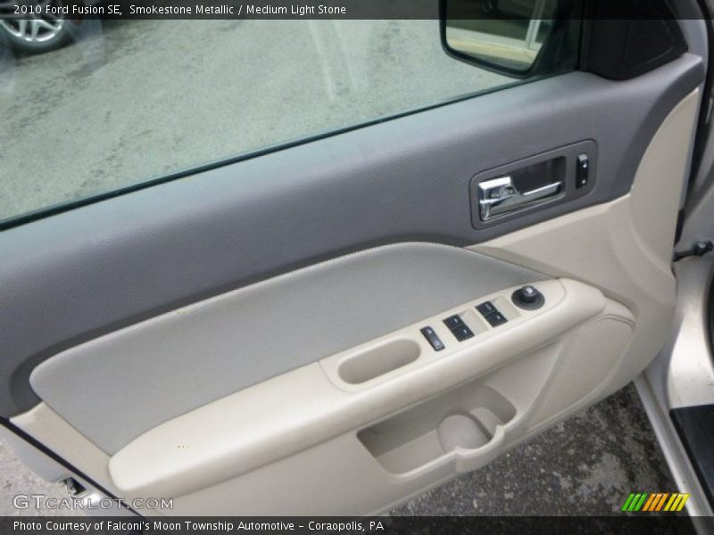 Smokestone Metallic / Medium Light Stone 2010 Ford Fusion SE