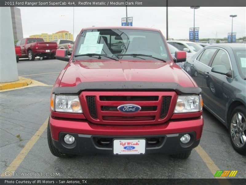 Redfire Metallic / Medium Dark Flint 2011 Ford Ranger Sport SuperCab 4x4