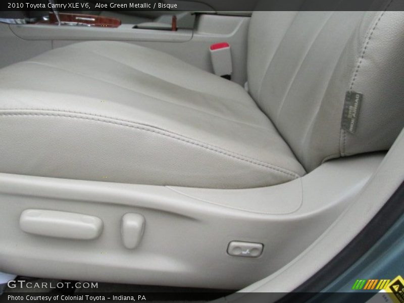 Aloe Green Metallic / Bisque 2010 Toyota Camry XLE V6