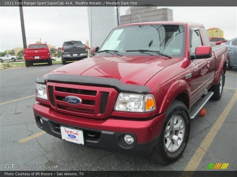 Redfire Metallic / Medium Dark Flint 2011 Ford Ranger Sport SuperCab 4x4